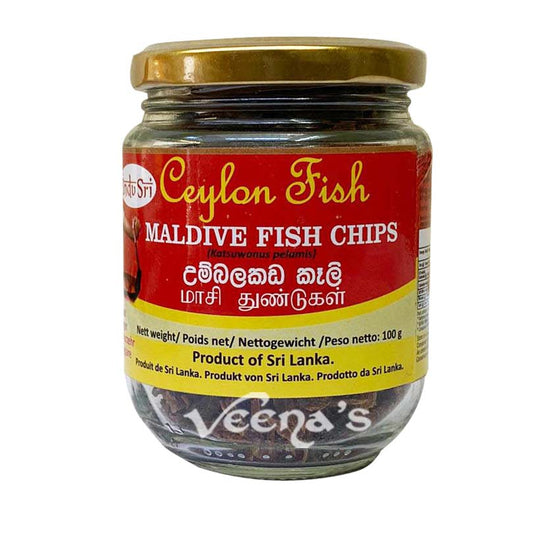 Indu Sri Ceylon Fish Maldive Fish Chips 100g