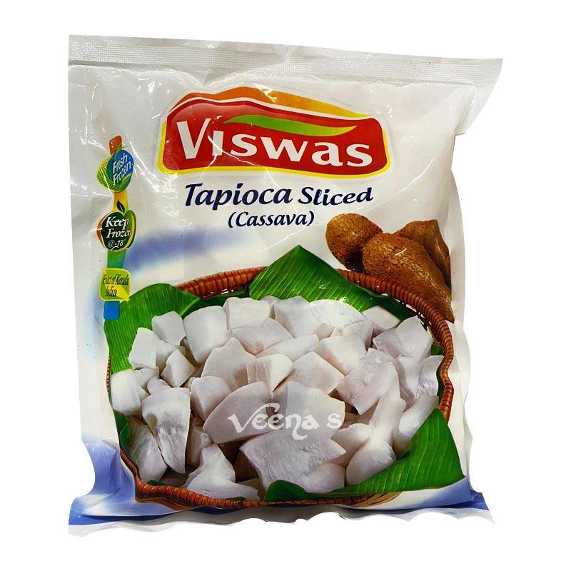 Viswas Tapioca Slices 908g - veenas.com