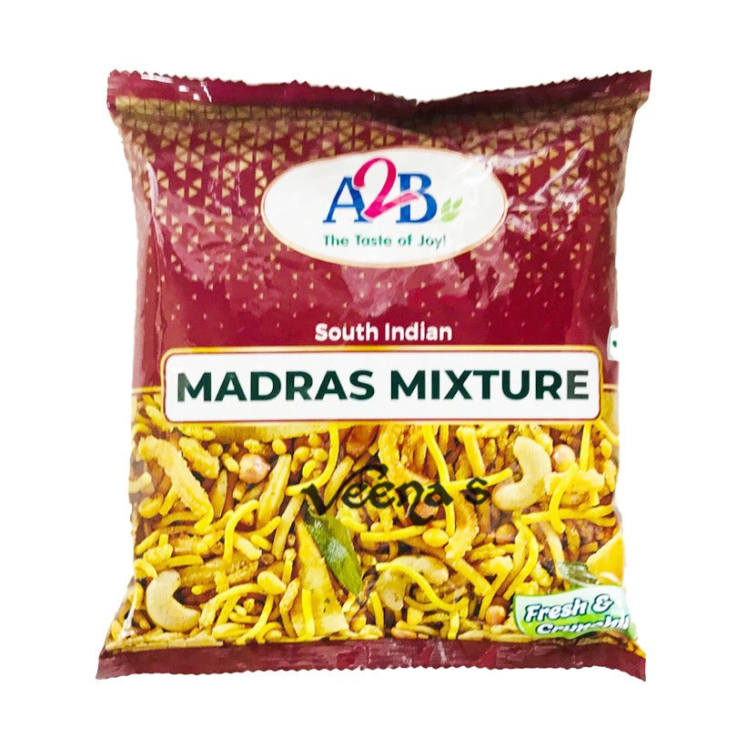 Buy A2B South Indian Madras Mixture 200g at Veenas.com - Online Indian Grocery Store UK