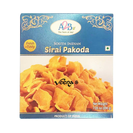 Buy A2B South Indian Sirai Pakoda 200g at Veenas.com - Online Indian Grocery Store UK