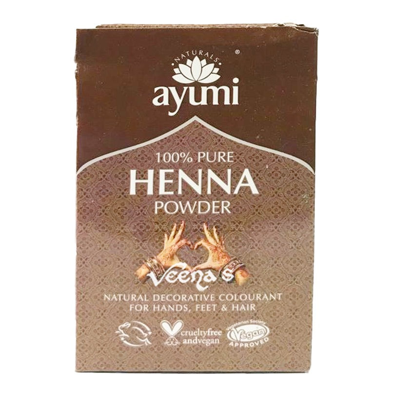 Buy Ayumi  100% Pure Henna Powder at Veenas.com - Online Indian Grocery Store UK