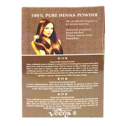 Buy Ayumi  100% Pure Henna Powder at Veenas.com - Online Indian Grocery Store UK