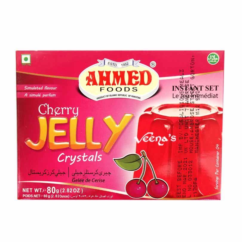 Buy Ahmed Cherry Jelly Crystals 70g at Veenas.com - Online Indian Grocery Store UK