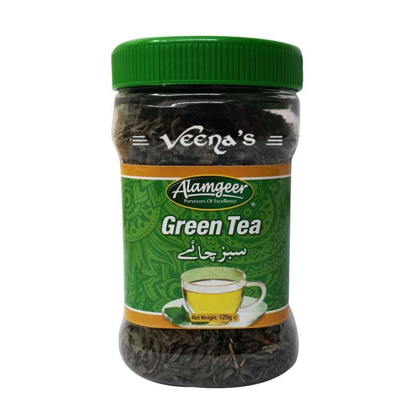 Buy Alamgeer Green Tea 120g at Veenas.com - Online Indian Grocery Store UK