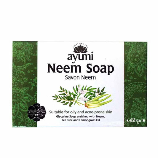 Buy Ayumi Savon Neem Soap 100g at Veenas.com - Online Indian Grocery Store UK