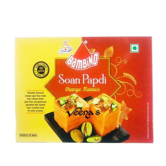 Bambino Soan Papdi ( Orange Flavour) 250g