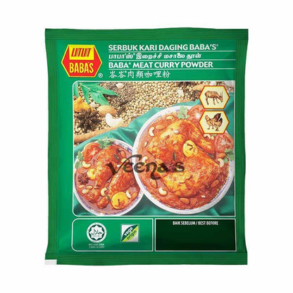 Buy Baba's Meat Curry Powder 250g at Veenas.com - Online Indian Grocery Store UK