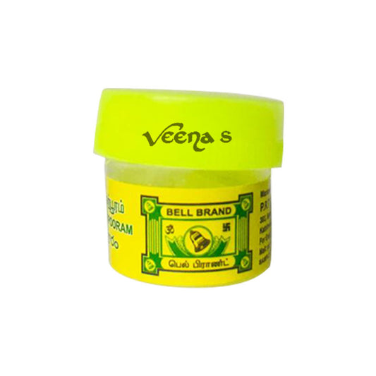 Buy Bell Brand Pacha Karpooram at Veenas.com - Online Indian Grocery Store UK