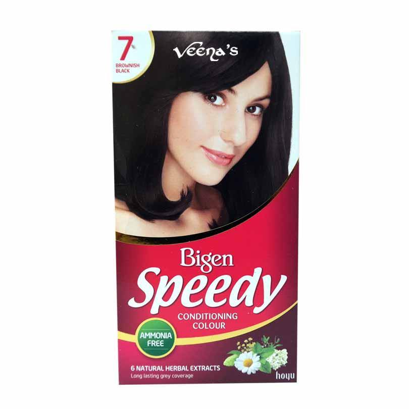 Bigen 7 Speedy Brownish Black Women