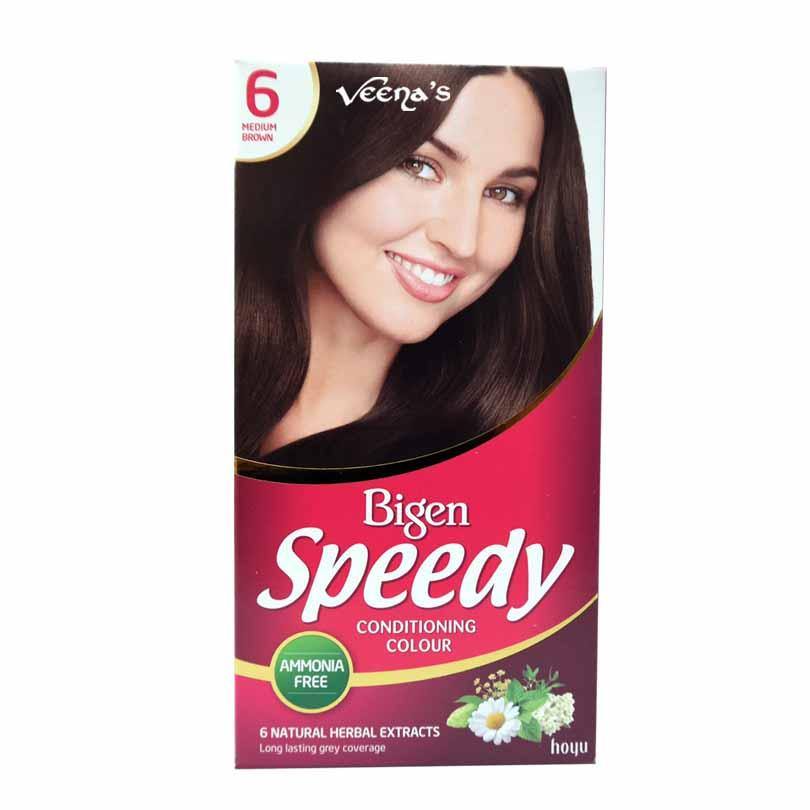 Bigen Medium Brown No 6