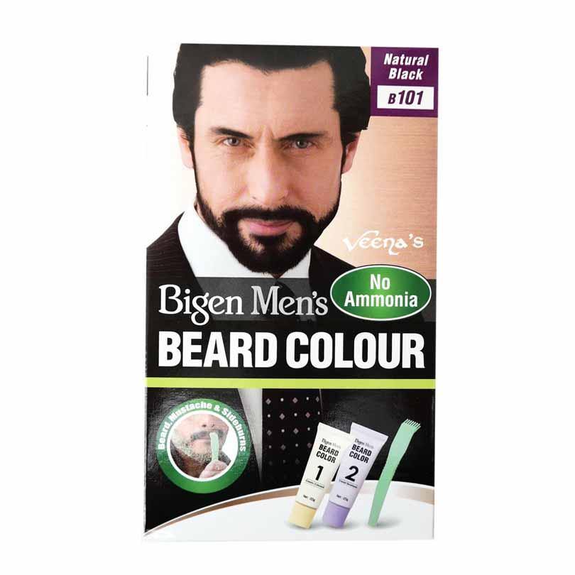 Bigen Men's Natural Black Beard 101 