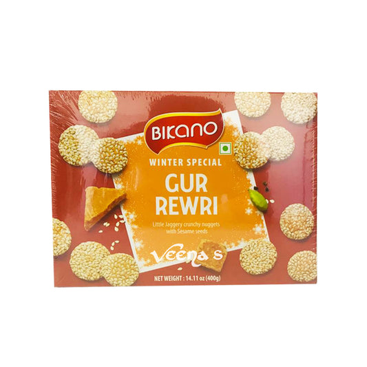 Buy Bikano Winter Special Gur Rewri 400g at Veenas.com - Online Indian Grocery Store UK