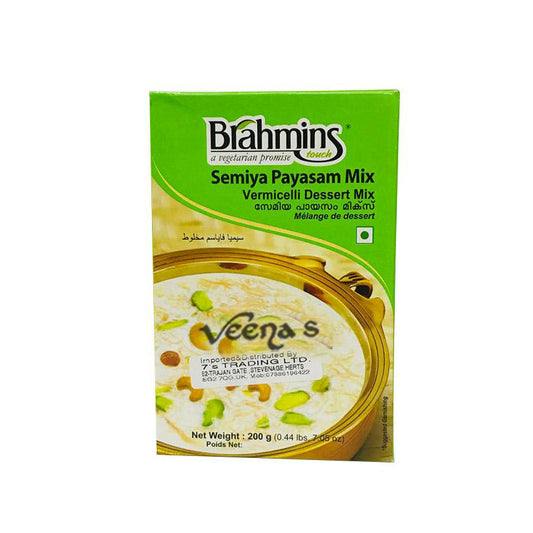 Buy Brahmins Semiya Payasam Mix (Vermicelli Dessert Mix) 200g at Veenas.com - Online Indian Grocery Store UK