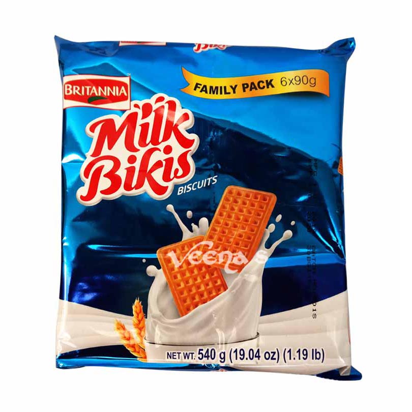 Buy Britannia Milk Bikis Family Pack 540g at Veenas.com - Online Indian Grocery Store UK