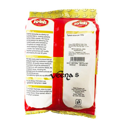 Buy Krish Methi Gathia 225g at Veenas.com - Online Indian Grocery Store UK