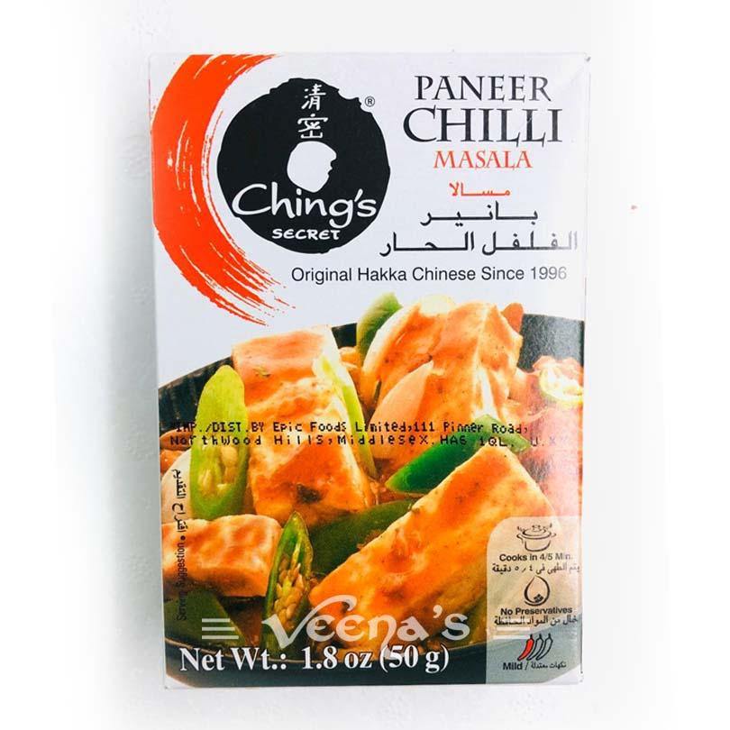 Buy Ching's Paneer Chilli Masala 50g at Veenas.com - Online Indian Grocery Store UK