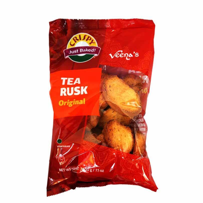 Buy Crispy Tea Rusk 200g at Veenas.com - Online Indian Grocery Store UK