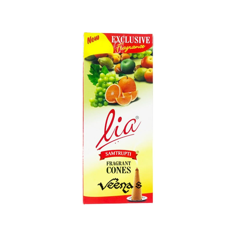 Buy Cycle Lia Samtrupti Fragrant Cones at Veenas.com - Online Indian Grocery Store UK