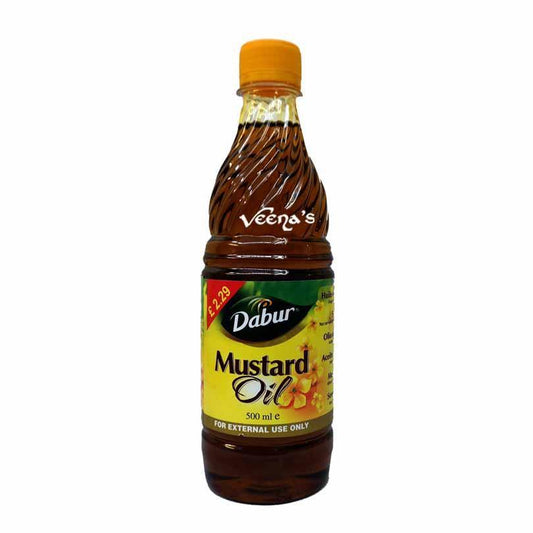 Buy Dabur Mustard Oil 500ml at Veenas.com - Online Indian Grocery Store UK