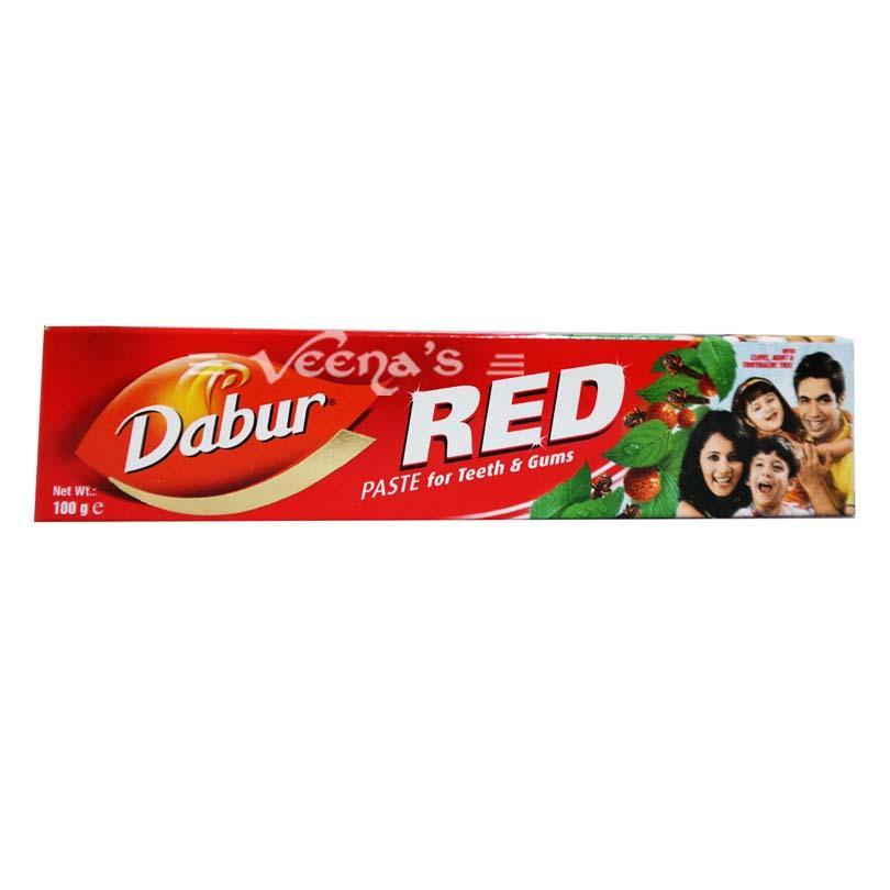 Buy Dabur Red Toothpaste 100g at Veenas.com - Online Indian Grocery Store UK