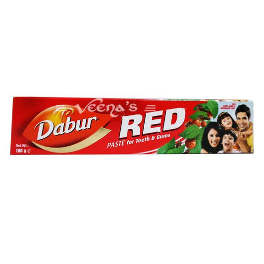 Buy Dabur Red Toothpaste 100g at Veenas.com - Online Indian Grocery Store UK