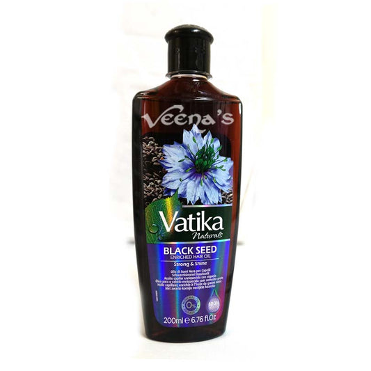 Buy Dabur Vatika Black Seed Enriched Hair Oil 200ml at Veenas.com - Online Indian Grocery Store UK