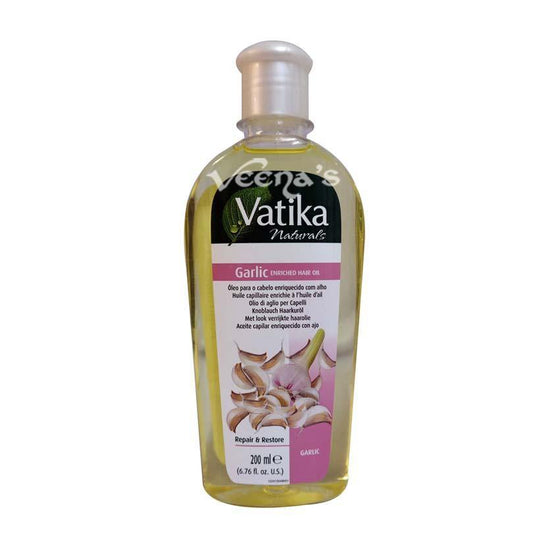 Buy Dabur Vatika Hair Oil Garlic 200ml at Veenas.com - Online Indian Grocery Store UK