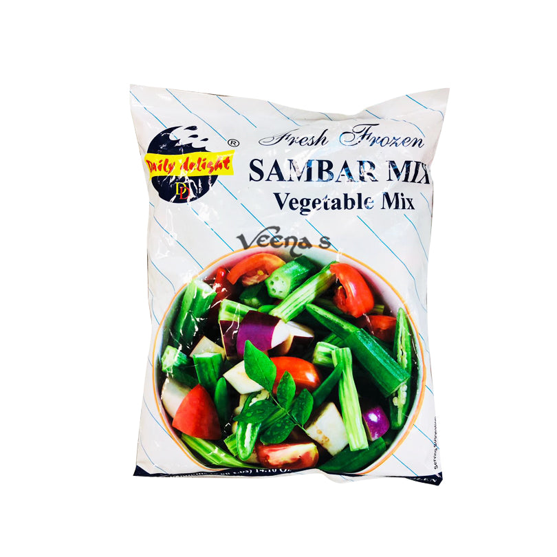 Buy Daily Delight Sambar Mix (Vegetable Mix) 400g at Veenas.com - Online Indian Grocery Store UK