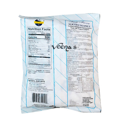 Buy Daily Delight Sliced Coconut 400g at Veenas.com - Online Indian Grocery Store UK