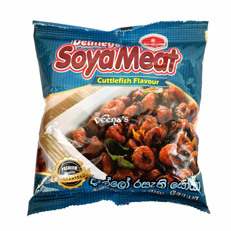 Buy Delmege Soya Meat Cuttle Fish 90g at Veenas.com - Online Indian Grocery Store UK