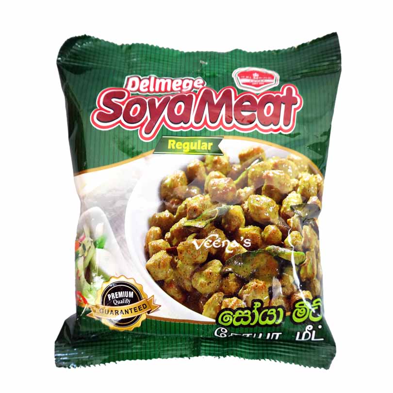 Buy Delmege Soya Meat Regular 90g at Veenas.com - Online Indian Grocery Store UK