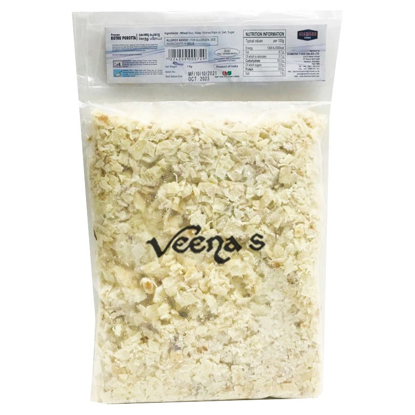 Buy Diamond Kothu Parotta 1kg at Veenas.com - Online Indian Grocery Store UK