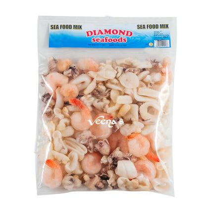 Buy Diamond Sea Food Mix 400g at Veenas.com - Online Indian Grocery Store UK
