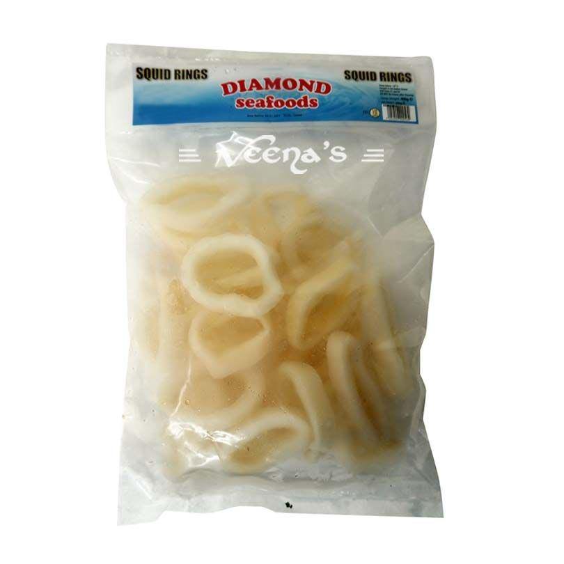 Buy Diamond Squid Rings Small 400g Online in UK | Veena’s – veenas.com