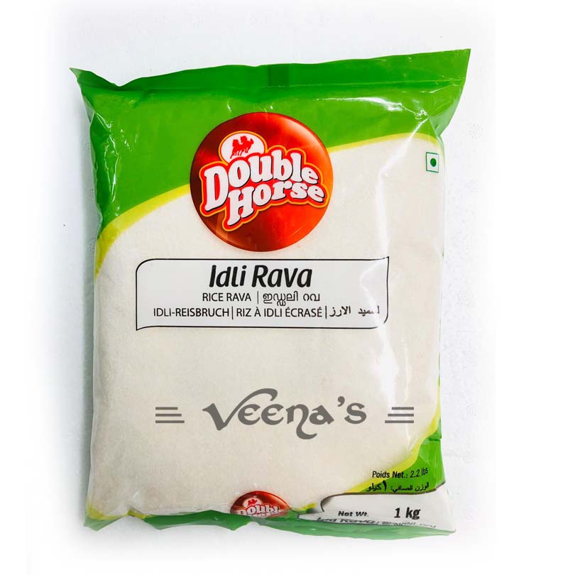 Buy Double Horse Idli Rava 1kg at Veenas.com - Online Indian Grocery Store UK