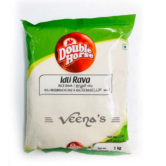 Buy Double Horse Idli Rava 1kg at Veenas.com - Online Indian Grocery Store UK
