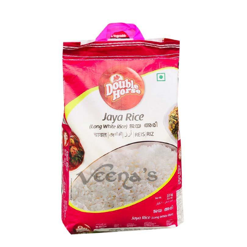 Buy Double Horse Jaya Rice 10kg at Veenas.com - Online Indian Grocery Store UK