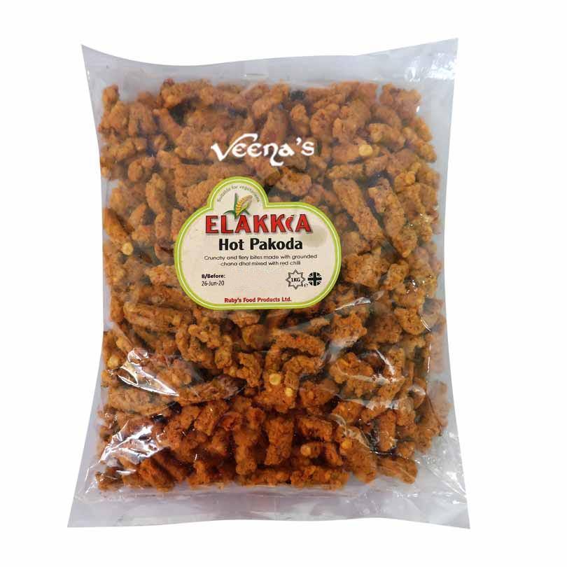 Buy Elakkia Hot Pakoda 1kg at Veenas.com - Online Indian Grocery Store UK