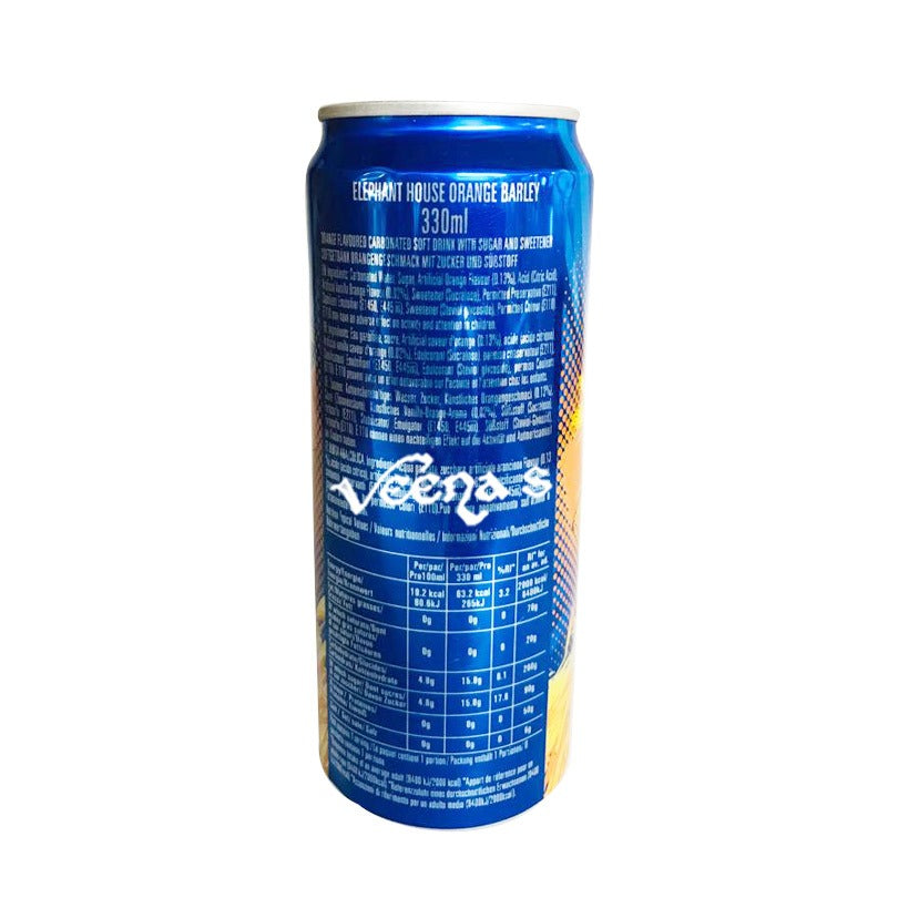 Buy Elephant House Orange Barley 330ml at Veenas.com - Online Indian Grocery Store UK