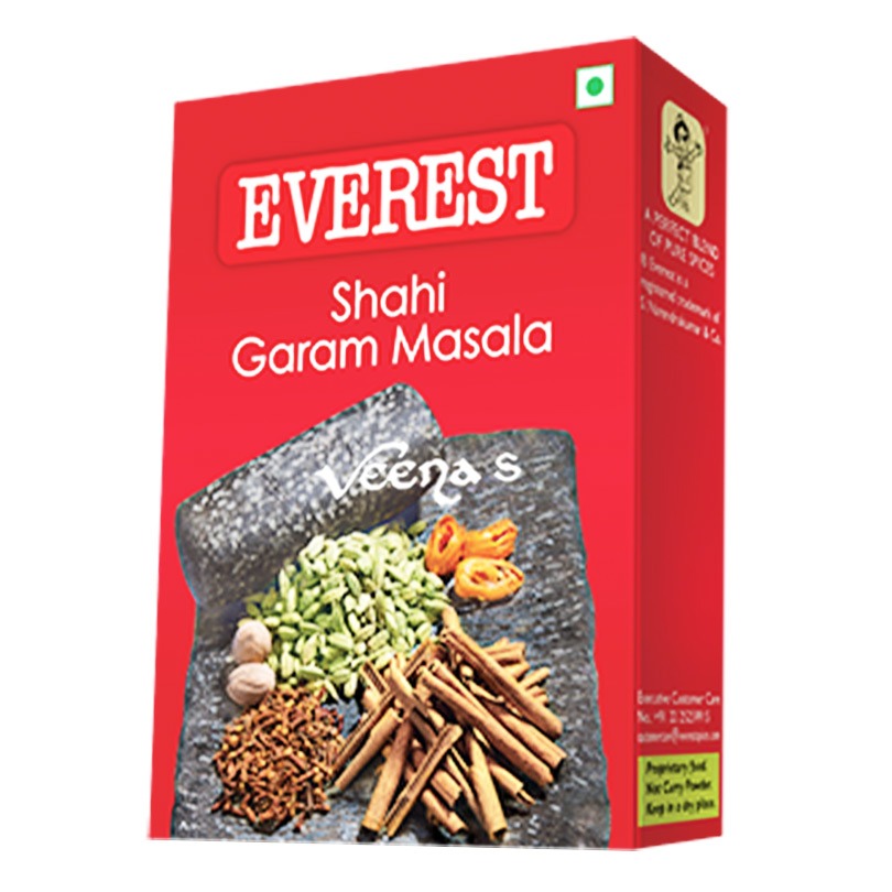 Buy Everest Shahi Garam Masala 100g at Veenas.com - Online Indian Grocery Store UK