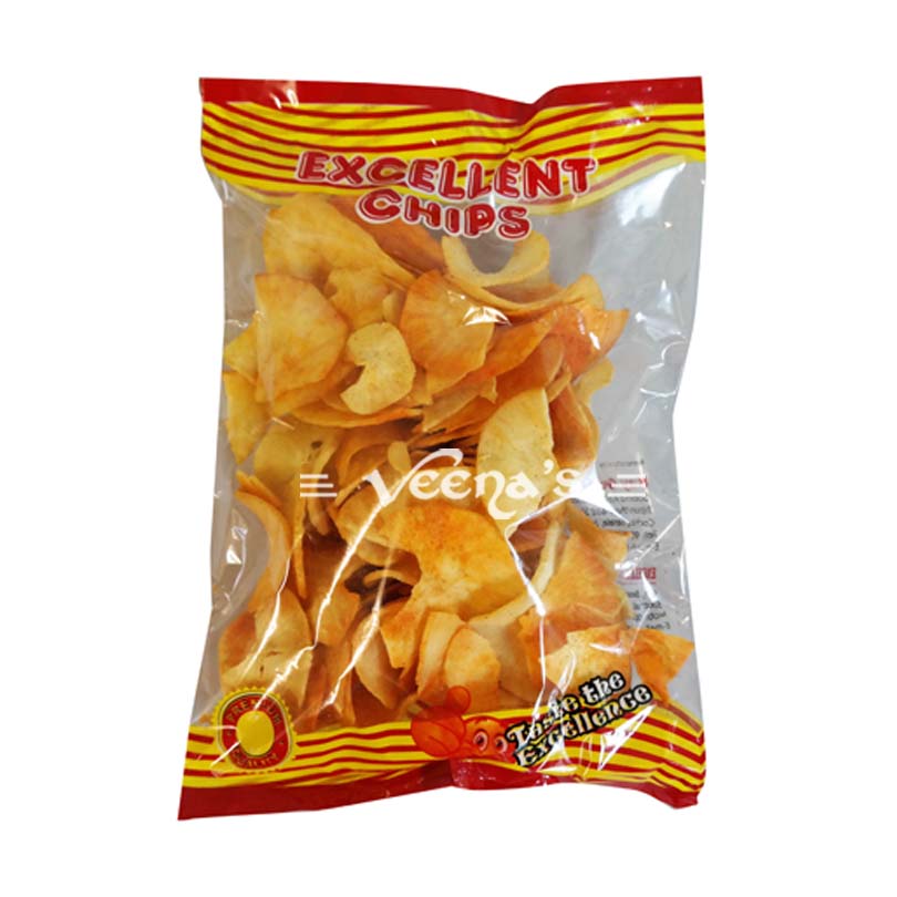 Buy Excellent Cassava Chips Hot 150g at Veenas.com - Online Indian Grocery Store UK