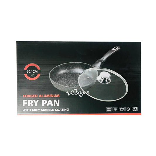 Union Fry Pan With Cover Aluminum Material 24cm(QSUB-0055)