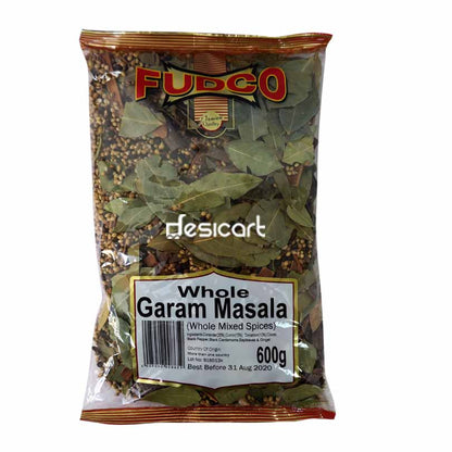 Buy Fudco Whole Garam Masala Whole 300gm at Veenas.com - Online Indian Grocery Store UK