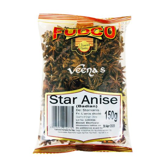 Fudco Star Anise Badian 150g