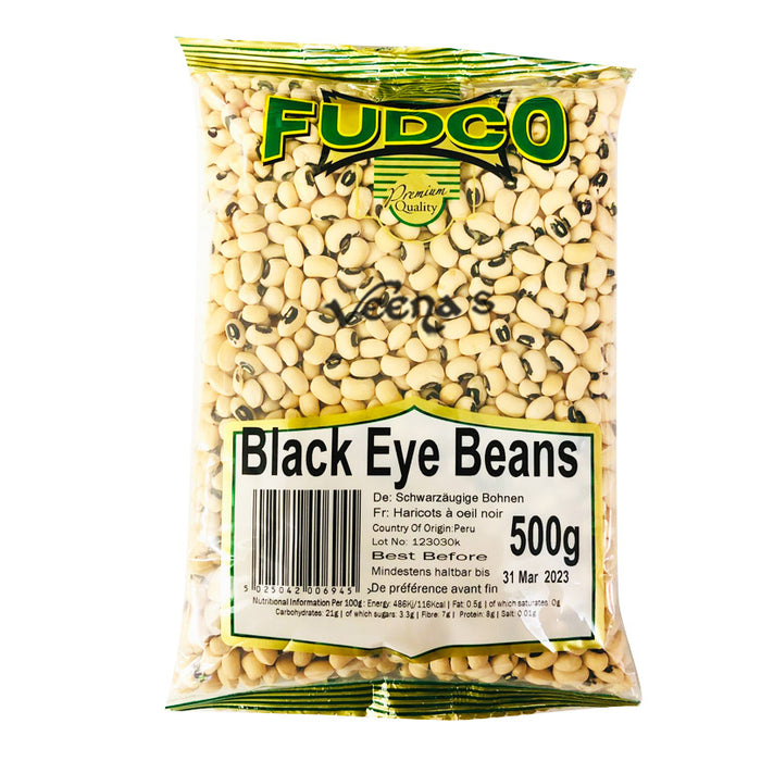 Fudco Black Eye Beans 500g