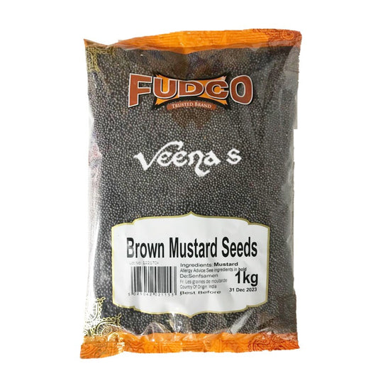 Fudco Brown Mustard seeds 1kg