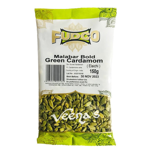 Fudco Cardamom Green Bold 150g