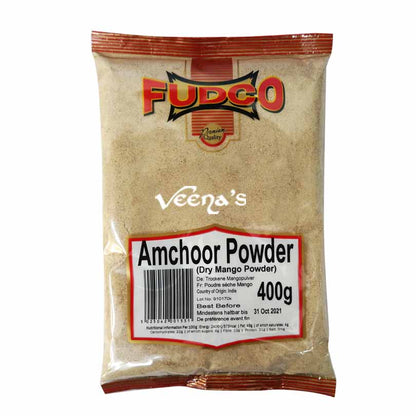 Buy Fudco Amchoor Powder 400g at Veenas.com - Online Indian Grocery Store UK
