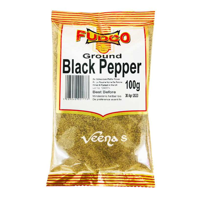 Fudco Black Pepper Ground 100g
