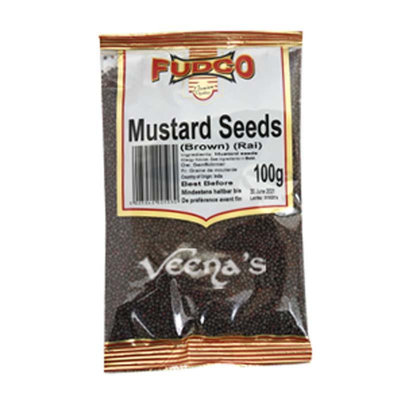 Fudco Brown Mustard Seeds (Rai) 100g